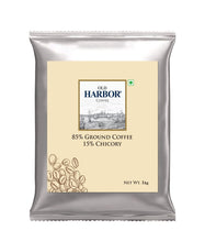 Load image into Gallery viewer, Old Harbor Traditional South Indian Filter Coffee (85:15), 1 kg pack