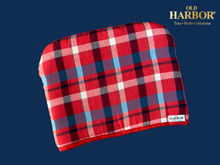 Load image into Gallery viewer, Old Harbor Red Checked Tea Cozy (24 cm x 30  cm)
