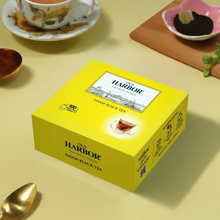 Load image into Gallery viewer, Old Harbor Assam Black Tea 100 Tea Bags with envelope