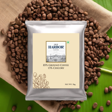 Load image into Gallery viewer, Old Harbor Traditional South Indian Filter Coffee (85:15), 1 kg pack