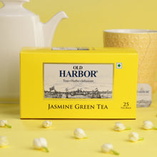 Load image into Gallery viewer, Old Harbor Jasmine Green Tea 25 Tea Bags