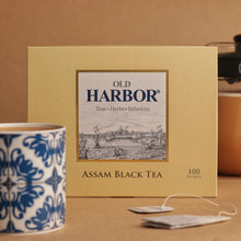 Load image into Gallery viewer, Old Harbor Assam Black Tea 100 Tea Bags|2 Gm each teabag