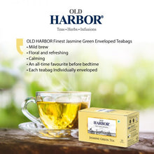 Load image into Gallery viewer, Old Harbor Jasmine Green Tea 25 Tea Bags