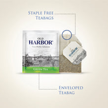 Load image into Gallery viewer, Old Harbor Green Tea 25 Tea Bags (Green)