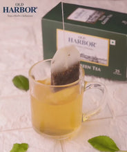 Load and play video in Gallery viewer, Old Harbor Tulsi Green Tea 25 Tea Bags