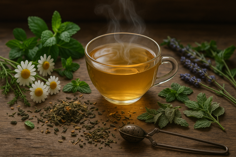 Nature’s Healing Cup: Best Teas for Digestion, Immunity & Stress Relief