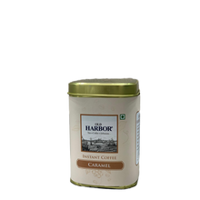 Load image into Gallery viewer, Old Harbor Agglomerated Salted Caramel Instant Coffee 100 gm|strong coffee|Premium Arabica Instant Coffee
