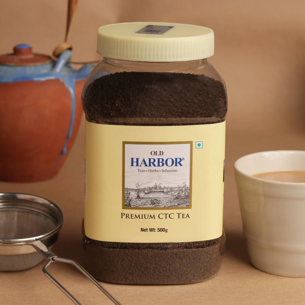 Old Harbor Premium CTC Tea 500 gm Jar