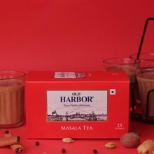Load image into Gallery viewer, Old Harbor Winter Essentials Tea Hamper| Secret Santa gift | Christmas tree ornaments, masala tea, tulsi green tea
