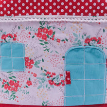 Load image into Gallery viewer, Old Harbor Red &amp; White House Tea Cozy (25 x 30 cm)
