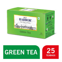 Load image into Gallery viewer, Old Harbor Green Tea 25 Tea Bags (Green)
