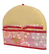 Load image into Gallery viewer, Old Harbor Mini Flowers Tea Cozy with 6 Coasters (11 x 12.5 inch)
